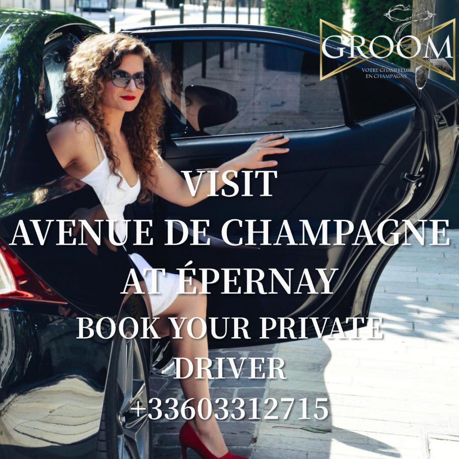 Groom Epernay - Jacuzzi & Champagne Екстер'єр фото